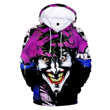 Load image into Gallery viewer, Hip Hop Graffiti Hoodies Mens Autumn Casual Pullover Sweats Hoodie Male Fashion Skateboards Sweatshirts off white haha joker 3D