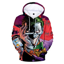 Load image into Gallery viewer, Hip Hop Graffiti Hoodies Mens Autumn Casual Pullover Sweats Hoodie Male Fashion Skateboards Sweatshirts off white haha joker 3D