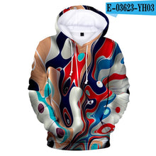 Load image into Gallery viewer, Men/Women Colorful Tie Dye Hoodies Sweatshirt Casual Magic Swirl Pattern 3D Sweat Tops Crewneck Hoondie Autumn Winter Polluvers