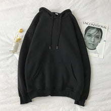 Load image into Gallery viewer, Privathinker Woman's Solid 13 Colors Korean Hooded Sweatshirts Female 2019 Cotton Thicken Warm Hoodies Lady Autumn Fashion Tops