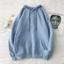 Load image into Gallery viewer, Privathinker Woman's Solid 13 Colors Korean Hooded Sweatshirts Female 2019 Cotton Thicken Warm Hoodies Lady Autumn Fashion Tops