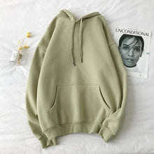 Load image into Gallery viewer, Privathinker Woman's Solid 13 Colors Korean Hooded Sweatshirts Female 2019 Cotton Thicken Warm Hoodies Lady Autumn Fashion Tops