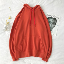 Load image into Gallery viewer, Privathinker Woman's Solid 13 Colors Korean Hooded Sweatshirts Female 2019 Cotton Thicken Warm Hoodies Lady Autumn Fashion Tops