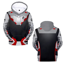 Load image into Gallery viewer, Cosplay Avengers Endgame Quantum Realm Sweatshirt Jacket Advanced Tech Costumes Avengers End Game Hood Superhero Hoodies Hoodie