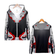 Load image into Gallery viewer, Cosplay Avengers Endgame Quantum Realm Sweatshirt Jacket Advanced Tech Costumes Avengers End Game Hood Superhero Hoodies Hoodie