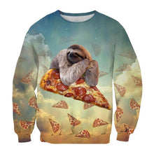 Load image into Gallery viewer, Alisister Ugly Christmas Sweater Santa Claus Print Loose Hoodie Men Women Pullover Christmas Novelty Autumn Winter Top Clothing